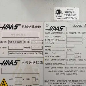 USA Haas MiniMill Vertical Boring-mill Machining Center thumbnail-3