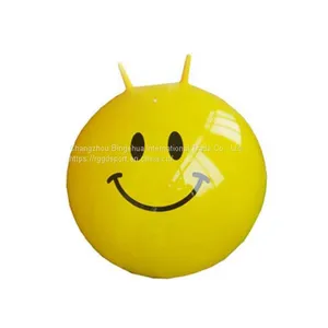 Eco-friendy PVC Inflatable Jumping Hopper Ball With Horn Wholesale thumbnail-1
