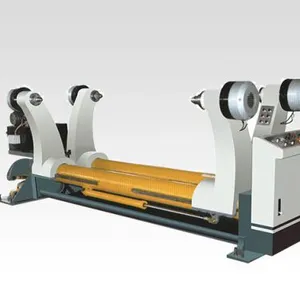 HRB-PACK Hydraulic Shaftless Mill Roll Stand For Corrugated Cardboard Production thumbnail-1
