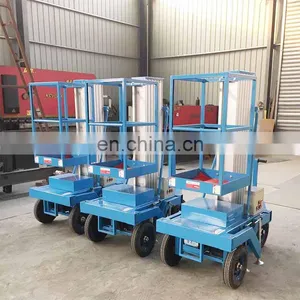 7LSJLI Shandong SevenLift 10 Meter Hydraulic Aluminium Electronic Man Work Lift Table thumbnail-1