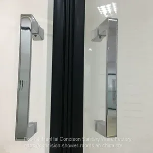 Shower Room Shower Enclosure Square Shape 2 Fixed Panels 2 Sliding Door thumbnail-3