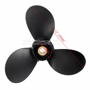 7 1/2 x 7 Aluminum Propeller For Suzuki Outboard Engine 4-6HP 58110-91JN0-019 thumbnail-5