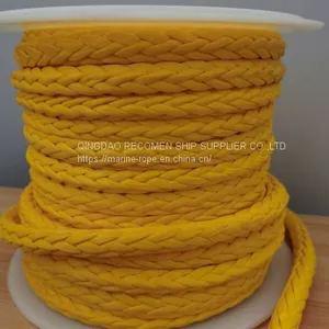 Factory Direct Supply Uhmwpe Rope 10mm/ 18mm 12 Strand Uhmwpe Rope High Tensile Synthetic thumbnail-1