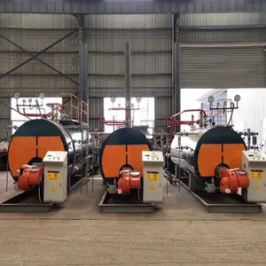 Fire Tube Type 0.5-20 Ton/h Natural Gas Diesel Oil Steam Boiler for Sterilizing thumbnail-3