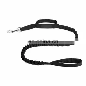 Bungee Dog Leash for Walking Running Training Heavy Duty Dog Leash With Highly Reflective Threads and Buffer thumbnail-2