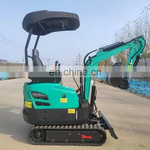 NEW MODEL Shandong 1.5 Ton Small Diggers Mini Crawler Excavator 1.5t for Sale Cheap Prices thumbnail-4