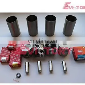 for Mitsubishi S4E2 S4E-2 S4E Bearing Valve Piston Ring Cylinder Gasket Liner Kit thumbnail-2