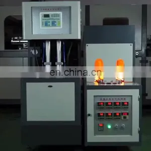 1.5 Liter Plastic Water Bottle Semi Automatic Blow Moulding Machine Price thumbnail-1