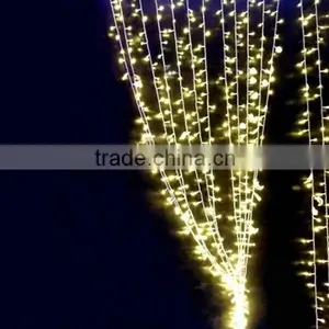 9.8ft 300 LED Weatherproof Freeze-proof Outdoor String Light Curtain Light for Christmas Xmas Wedding Party Home Deco HNL099 thumbnail-2