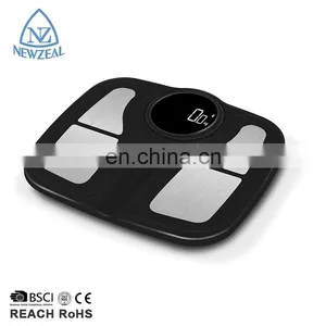 Full ABS Plastic Design 180Kg Smart LED Digital Weight Blue Tooth Body Fat Scale thumbnail-1