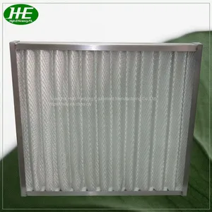 AHU Panel Type Ventilation Synthetic Fiber Pleated Pre Filter thumbnail-4