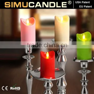 Moving Flame Led Candles Wick With Timer With USA and EU Patent for Home Decorative thumbnail-1