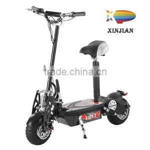 36v 500w Standing Electric Scooter and With Seat for Folding Electric Scooter thumbnail-1