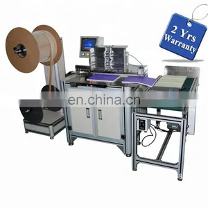 UT520 Automatic Twin Spiral-o Loop Wire Binding Machine Nylon Coated Binder Equipment thumbnail-1