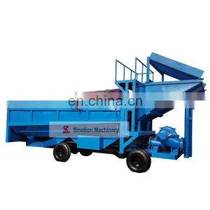 Mini Mining Machine Industrial Trommel Screen Mobile Gold Washing Plant thumbnail-2
