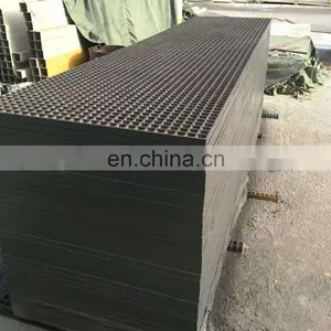 Corrosion Resistant FRP/GRP Molded Resin Plastic Fiberglass Mesh Gratings thumbnail-3