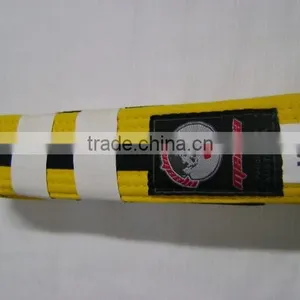 Jiu-Jitsu Belt With Custom Logo (white,blue,black,purple,brown,green,yellow,orange,grey,green) thumbnail-1