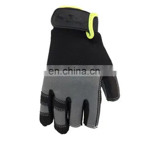 SONICE Hand Gloves Mechanic Safety Tools Gloves Mechanical Work Anti Vibration Safety Gloves thumbnail-1