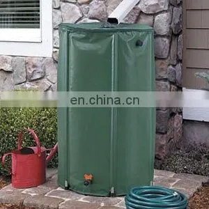 50 Gallon Garden Collapsible Water Storage Containers Tank Plastic Portable Rain Barrel Rain Water Tank thumbnail-3