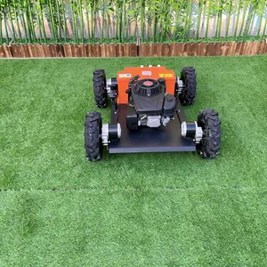 Affordable Cordless Track-mounted Lawn Grass Cutter for Sale With Best Price thumbnail-5