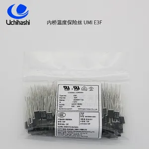 Japan UCHIHASHI Thermal Fuse E3F AC250V 3A Thermal Cutoff thumbnail-3