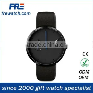 Fashion Design New Arrival Stainless Steel Case Custom Watches With Leather Strap thumbnail-3