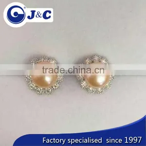 Fashion Real Nature White Pearl Earring,pearl Eardrop,pearl Ear Stud,pearl Ear Nail thumbnail-4