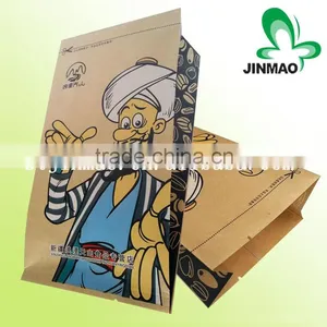 Kraft Paper Pouch Side Gusset Bag for Nut Packaging thumbnail-3