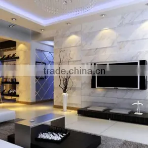Top Grade Natural Polished Volakas White Marble Tiles thumbnail-3