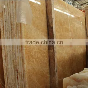 Natural Polished Yellow Onyx Marble Big Slab thumbnail-3