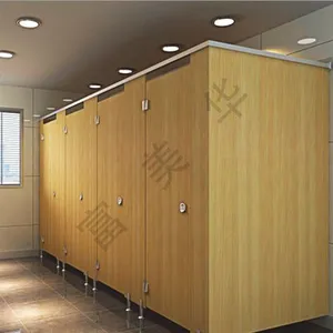 HPL Waterproof Public Toilet Partition/ Bathroom Partition/ Wc Divider Board Toilet Partition thumbnail-1