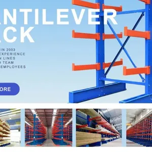 Heavy Duty Multilever Storage System Cantilevel Rack Factory Supplier thumbnail-5