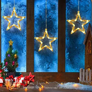 Factory-Supplied LED Christmas Hanging Lights - Santa/Snowman Suction Design, for Holiday Showcase Scenes thumbnail-5