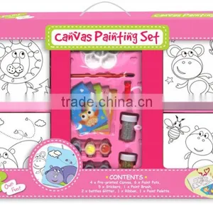 Canvas Paint Set for Girls thumbnail-1