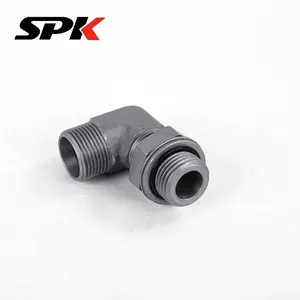 Eaton Yonghua Standard 24° Cone Carbon Steel Ferrule Transition Fitting, 90-Degree Right-Angle Adjustable Direction Fitting, In-Stock (Model: 1CG9) thumbnail-3