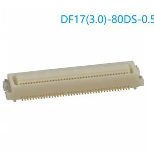 HRS HRS DF17(3.0)-80DS-0.5V(57)0.5MM 80PIN BOARD TO BOARD CONNECTOR thumbnail-1