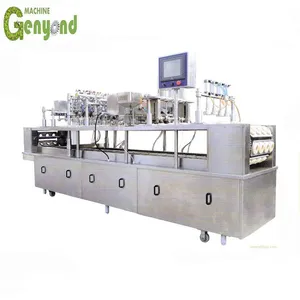 Small 300L Vertical Ice Cream Filling Machine for Cup Ice Cream Processing thumbnail-2