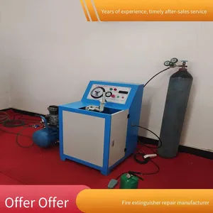 Carbon Dioxide Filling Machine, Integrated Inflation and Disassembly Machine, Complete Equipment for Fire Extinguisher Maintenance and Annual Inspection thumbnail-2
