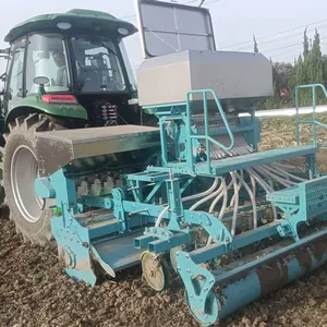 16 Rows 500L Seeding Fertilizing Machine With Fertilizer Box, Rotary Tiller, Disc Harrow and Land Roller thumbnail-5