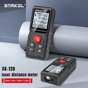 Snakol Laser Tape Measure 50M/70M/100M/120M Laser Distance Meter With IP54 Dustproof thumbnail-1