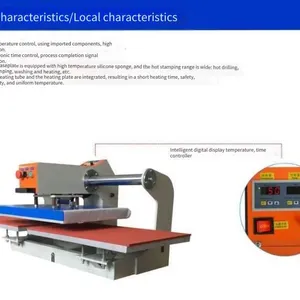 Hengjun Gj-q2 Digital Printing Heat Transfer Machine, Pneumatic Semi-automatic Heat Pressing Equipment, Starting From One Piece for Shipment thumbnail-3