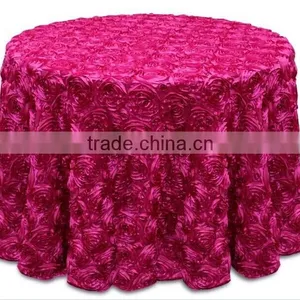 Wholesale Rossette Polyester Tablecloth thumbnail-1