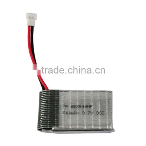 Rechargeable High Rate Capacity 600mah 3.7V Lihium Battery thumbnail-5