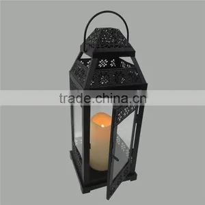 Decorative Candle Holder Metal Lantern thumbnail-2