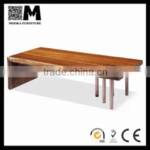 Hotsale Living Room Table Solid Natural Okan Wood Table thumbnail-1