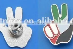 In Stock! Victory Hand UAE 45th National Day Gifts Butterfly Brooch & Magnet Brooch thumbnail-1