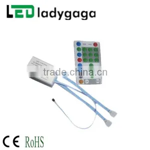 2013 Hot Item!!! Popular Mini IRP24 Running Light LED Controller For RGB LED Strip thumbnail-1