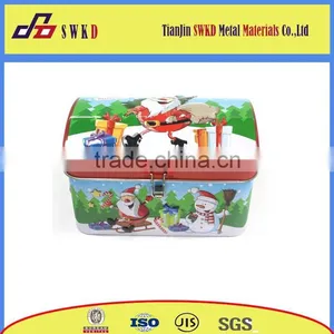 Tin Box for Gift With Tinplate Printing/china Factory 8 Color thumbnail-6