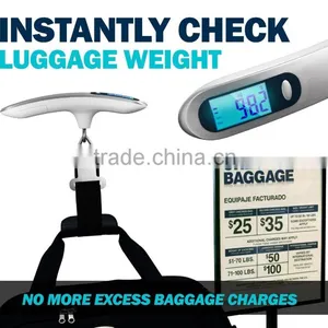 50kg/10g Portable Digital Luggage Weighing Scale With Strap or Hook thumbnail-6