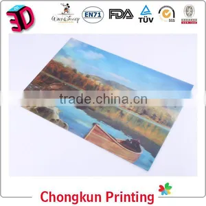 Hot Sale High Definition 3D Lenticular PP / PET Picture of Nature thumbnail-1